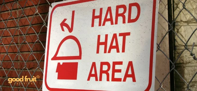 hard hat area